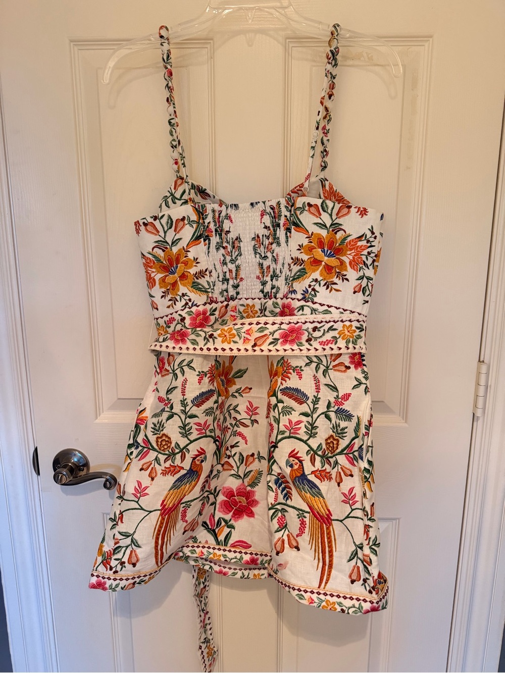 FARM Rio Off-White Delicate Forest Romper - NEVER BEEN WORN - Picture 3 of 7